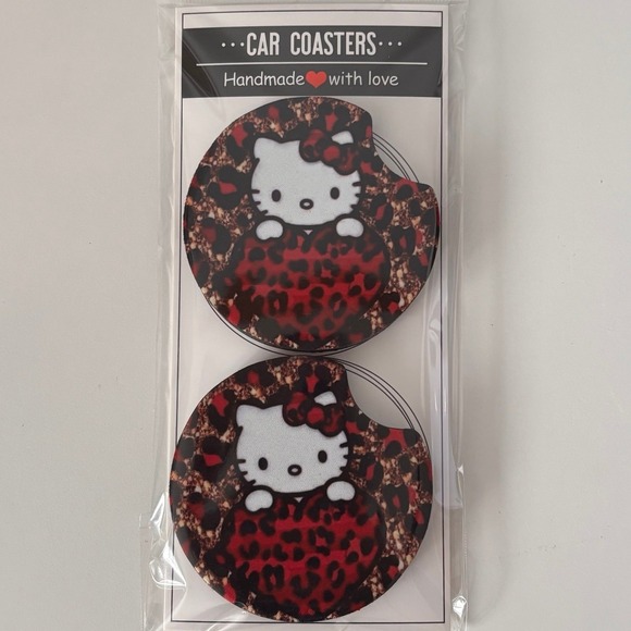 Hand Crafted Accessories - Hand Crafted Car Coasters